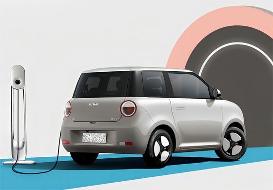 Petites voitures électriques de berline avec hayon arrière des véhicules électriques 155KM New Energy de Changan Lumin