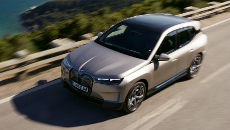 Véhicules À ROUES MOTRICES de SUV EV de grande vitesse des voitures 200km/h du long terme Xdrive40 EV de BMW IX