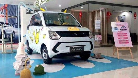 Voiture électrique des sièges 100km/H SUV de la porte 4 de Dongfeng FENGON Mini Electric Cars 3