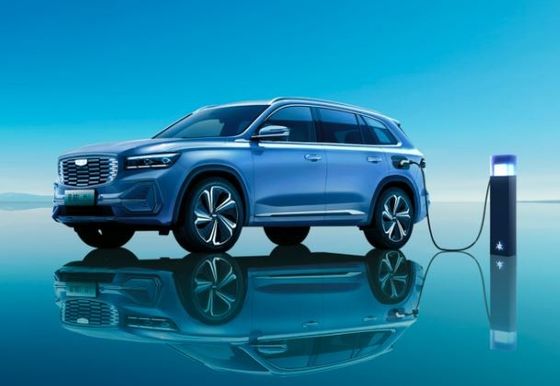 Geely Xingyue L les véhicules électriques PHEV À ROUES MOTRICES de SUV a laissé à commande la voiture électrique 215km/h