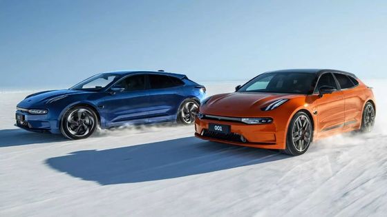 Zeekr 001 grandes voitures électriques terme long 732km 6.9s de luxe à 100km/H