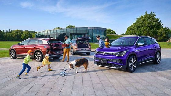 Grands véhicules électriques purs 160km/h de SUV de long terme des voitures électriques 617km de VW ID6X