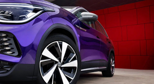 Grands véhicules électriques purs 160km/h de SUV de long terme des voitures électriques 617km de VW ID6X