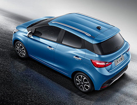 berline 302km NEDC de voiture de la voiture électrique JMC EV3 New Energy EV de la vitesse 100km/h rapide