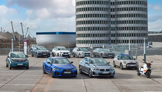 180km/H longue voiture électrique 526km de BMW I3 de grande vitesse de voitures du terme EV 4 siège de la porte 5