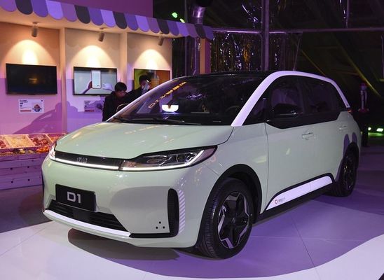 130km/h véhicules électriques électriques moyens intelligents d'entraînement à quatre roues des voitures BYD D1