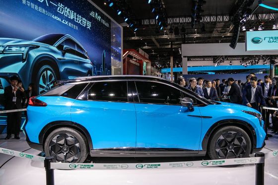 lithium Ion Battery de voiture de berline de Seater des portes 5 de la voiture électrique 5 de 110km/H GAC AION