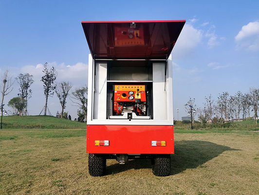 Lithium 115AH camion électrique de pompier de chariot de golf de voiture de club de 72 volts