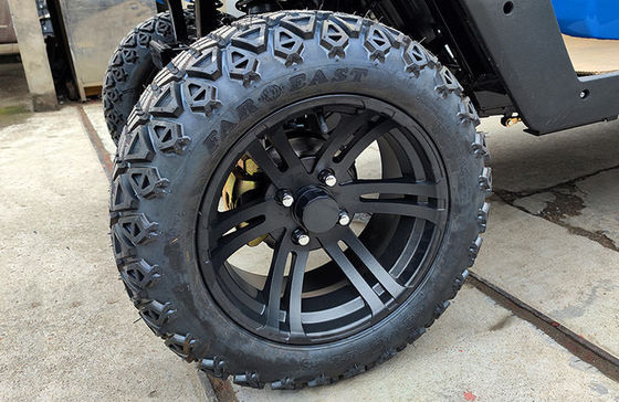 6 commande de roue du chariot de golf de Seater Mini Off Road Club Car 480kgs Max Speed 50km/H 4