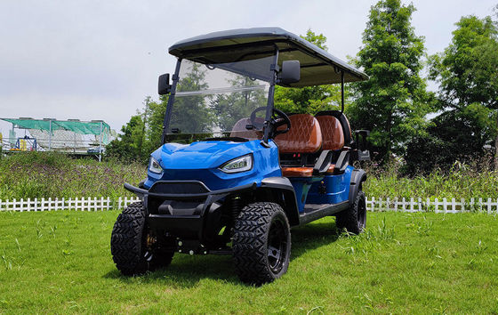 6 commande de roue du chariot de golf de Seater Mini Off Road Club Car 480kgs Max Speed 50km/H 4