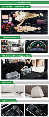 Monospace électrique compact à 4 roues motrices 7 places GAC Trumpchi M6 270T Manual Elite Edition