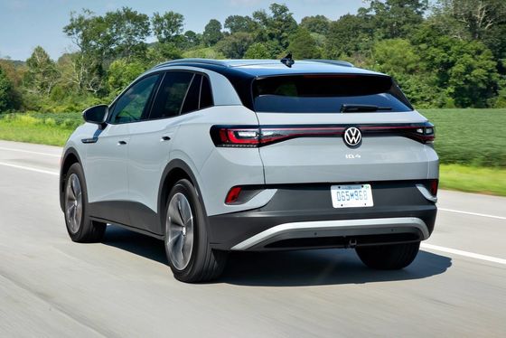 Les voitures électriques 160km/H d'entraînement de roue de l'identification 4X 4 de VW rendent le couple de luxe compact d'EV SUV 310NM