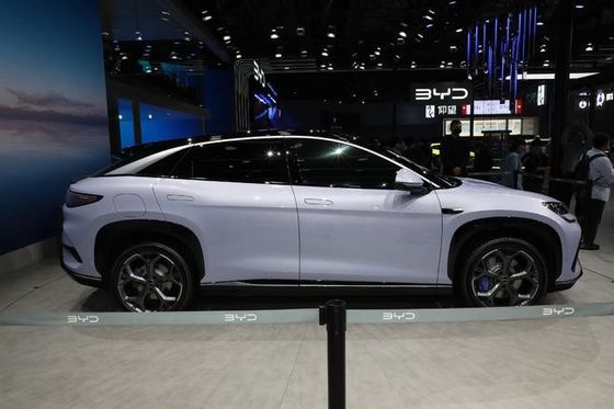 Beau véhicule électrique BYD Sea Lion 07 EV Nouveau véhicule énergétique avec batterie à lame