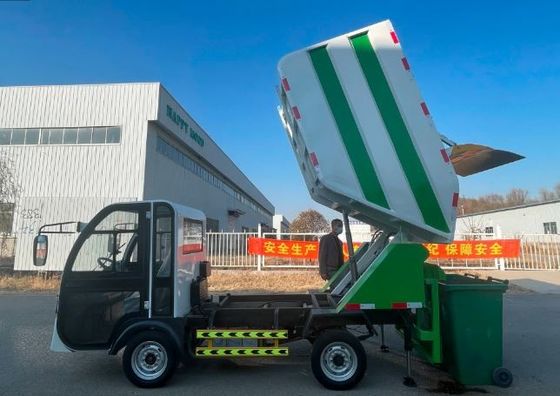 4m3 Mini poubelle collecte de poussière électrique camion de nettoyage de décharges camion de lutte contre les incendies