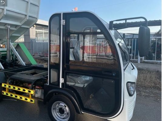 4m3 Mini poubelle collecte de poussière électrique camion de nettoyage de décharges camion de lutte contre les incendies
