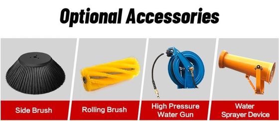 Machine à nettoyer les rues de type routier