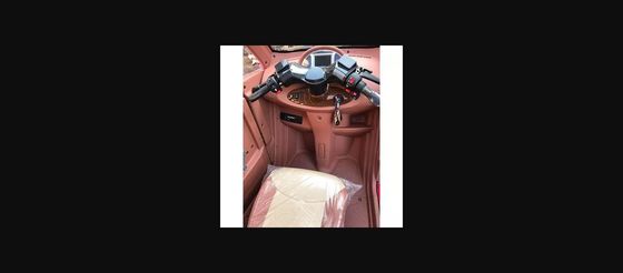 Tricycle électrique à trois roues à carbine fermée avec moteur de 1200W 3 places