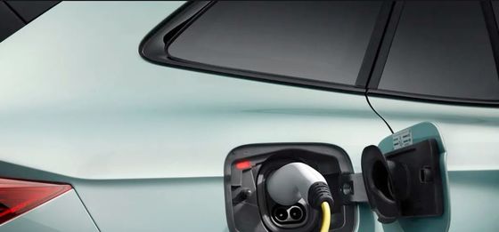 assez confortable à conduire et très rapide à Skoda Enyaq iv80 82kWh batterie moteur unique, voiture électrique à traction arrière