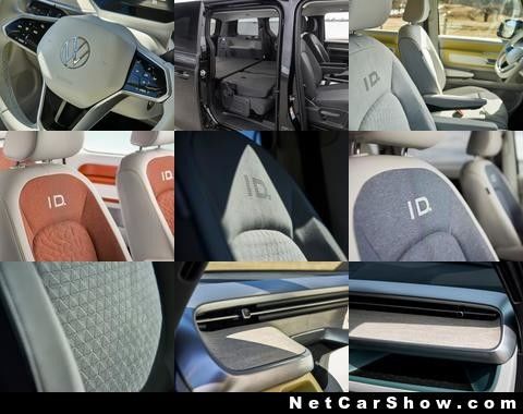 VW classique camping-car MPV Volkswagen ID Buzz. 2023 robort électrique grand espace pratique pour les familles