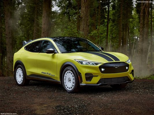 Une suspension de rallye unique, une voiture familiale, un sentiment de course au Ford Mustang Mach-E Rally (2024) 480 chevaux