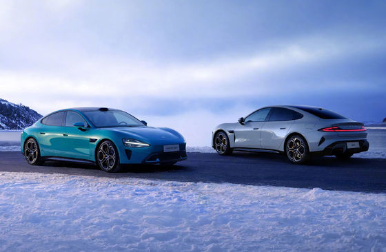 Tout nouveau Xiaomi SU7 Sedan 475 kW ou 664 ch Puissance 165 mph Nouveau véhicule énergétique