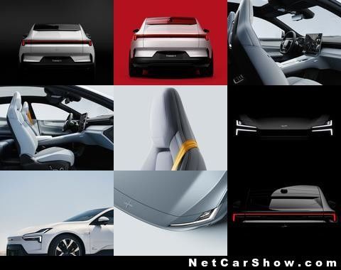 2024 Chine Polestar 4 Pure Electric Super Luxe SUV Nouveaux véhicules électriques Véhicule 4 portes 5 sièges 668Km 682Km Ev Voiture