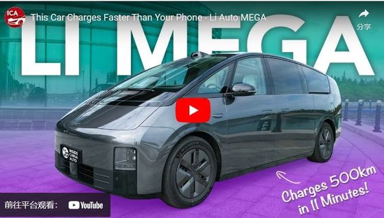 Vente anticipée 2024 Li AutoMega 7 places voiture EV de luxe 4 roues motrices Nouveau véhicule d'énergie plus grand passager mpv voiture électrique à grande vitesse
