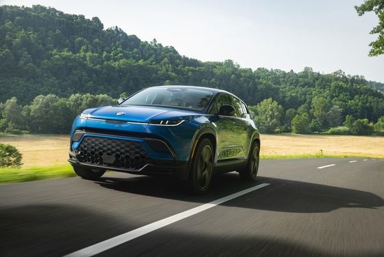 SUV électrique de la famille Fisker Ocean avec une puissance de 556 ch/737 Nm