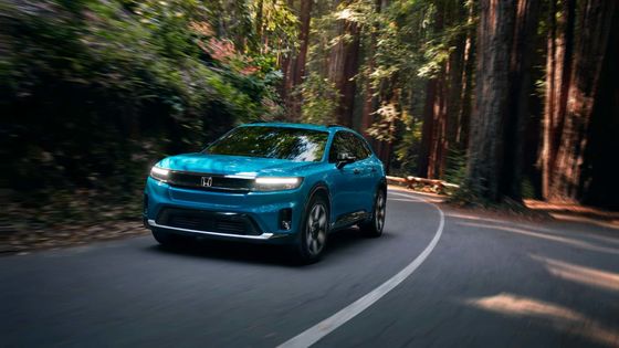 Nouvelle voiture Ev 2024 Honda Prologue EV Crossover avec une position basse et large, un empattement long