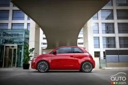 2024 FIAT 500e FWD Mini voitures électriques 42kwh batterie avec 94mph vitesse maximale