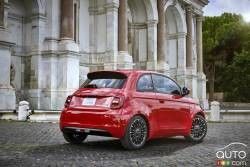 2024 FIAT 500e FWD Mini voitures électriques 42kwh batterie avec 94mph vitesse maximale