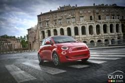 2024 FIAT 500e FWD Mini voitures électriques 42kwh batterie avec 94mph vitesse maximale