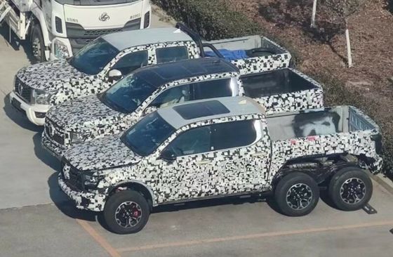 Grand mur Shanhai Canon pick-up EV voitures Le roi des camions chinois