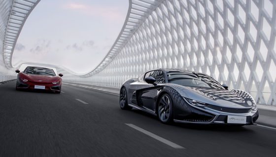 2024 Mullen GT Pure Electric Sports Car avec une autonomie de 380 km 4.2s Accélération de 0 à 100 km/h