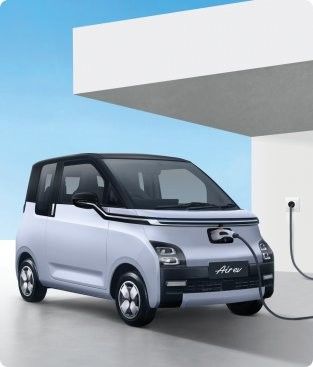 Les nouvelles mini voitures électriques Wuling Air ev RHD Air EV sont équipées d'un moteur électrique de 30/50 kW
