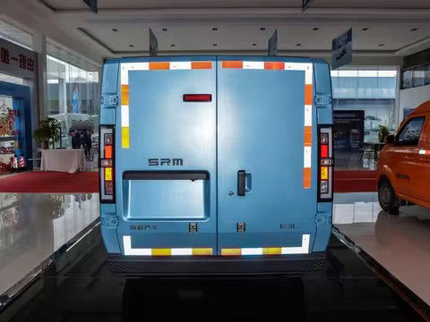2024 SRM New Energy E3L 263km normalisé Cargo Van avec 60kw de puissance électrique pure 90kmh vitesse maximale 2 couleurs option