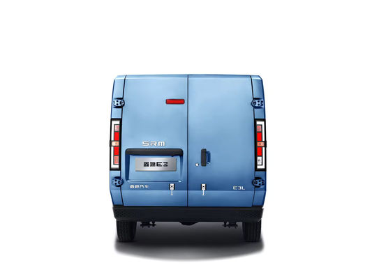 2024 SRM New Energy E3L 263km normalisé Cargo Van avec 60kw de puissance électrique pure 90kmh vitesse maximale 2 couleurs option