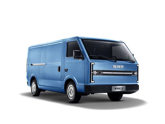 2024 SRM New Energy E3L 263km normalisé Cargo Van avec 60kw de puissance électrique pure 90kmh vitesse maximale 2 couleurs option