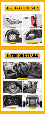 2024 Nouveau Vanvoiture électrique Nouveaux véhicules énergétiques Carros Cargo électrique Mini Van Nouveau Gonow Shuailing 260km 60kw