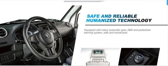 Mini camion électrique de marque chinoise avec Van Ruichi Ek01s Capacité de chargement 720kg 6cbm Conteneur, camion purement électrique