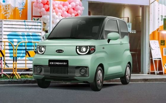 Une voiture électrique confortable et pratique - Chery QQ Ice Cream Qirui 2024 170 km 205 km 3 portes 4 places Mini EV Minicar