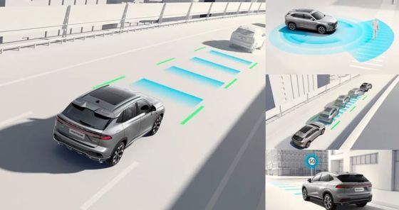 2023 Voiture électrique chinoise la plus vendue 5 portes 5 sièges 500 Km Autonomie Roewe ERX 5 SUV Voiture hybride @vitesse maximale 200 km/h