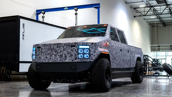 Atlis XT 100% camion électrique pur Avec 125 KWh 250 KWh de capacité de la batterie