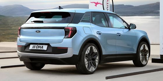 Crossover purement électrique Ford Explorer Avec WLTP 380km portée 9secondes Accélération de 0 à 100km/h