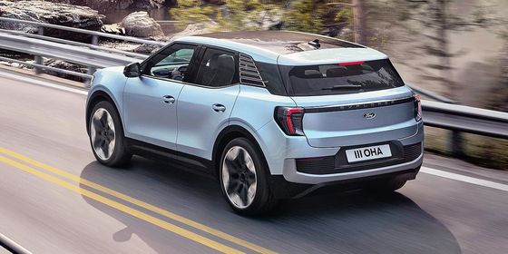 Crossover purement électrique Ford Explorer Avec WLTP 380km portée 9secondes Accélération de 0 à 100km/h