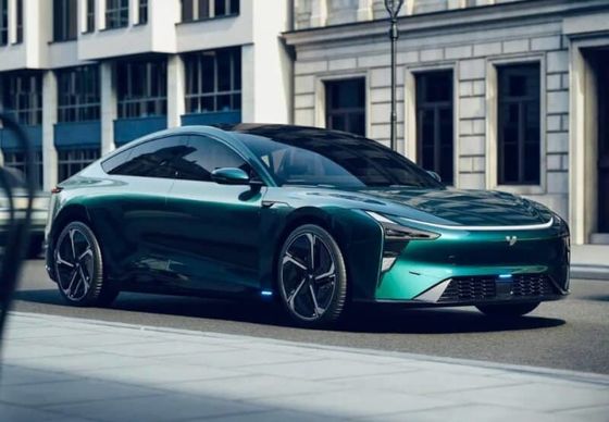 Le plus chaud salon automobile de Pékin Jiyue07 200kw Moteur 27w;S PURE CAR ELECTRIC Avec la vitesse maximale à 200km/h