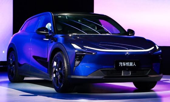 Robot autonome 2024 Jiyue01 200kw Moteur de 272 ch 550km CLTC Autonomie PURE ELECTRIC AUTO Avec une vitesse maximale de 200km/h