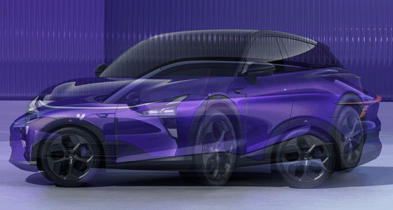 Robot autonome 2024 Jiyue01 200kw Moteur de 272 ch 550km CLTC Autonomie PURE ELECTRIC AUTO Avec une vitesse maximale de 200km/h