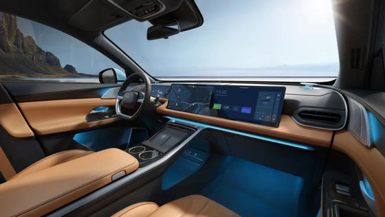 Nouveau SUV électrique haut de gamme - Xpeng G9 2024 570km pro avec 230 moteurs de puissance 430N.m couple 6.4sec 0-100km/h accélération