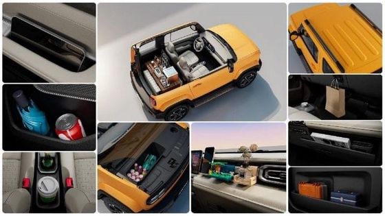 2024 plein crossover BAOJUN YEP EV 303km CLTC 28.1batterie avec moteur 75kw et vitesse maximale jusqu'à 100km/h 3ou 5 portes disponibles